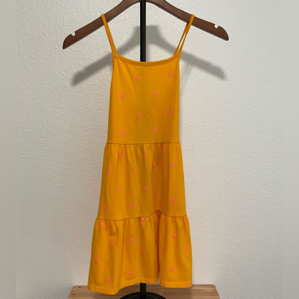 Cat And Jack Girls Summer Dress With Palm Trees Size 10/12